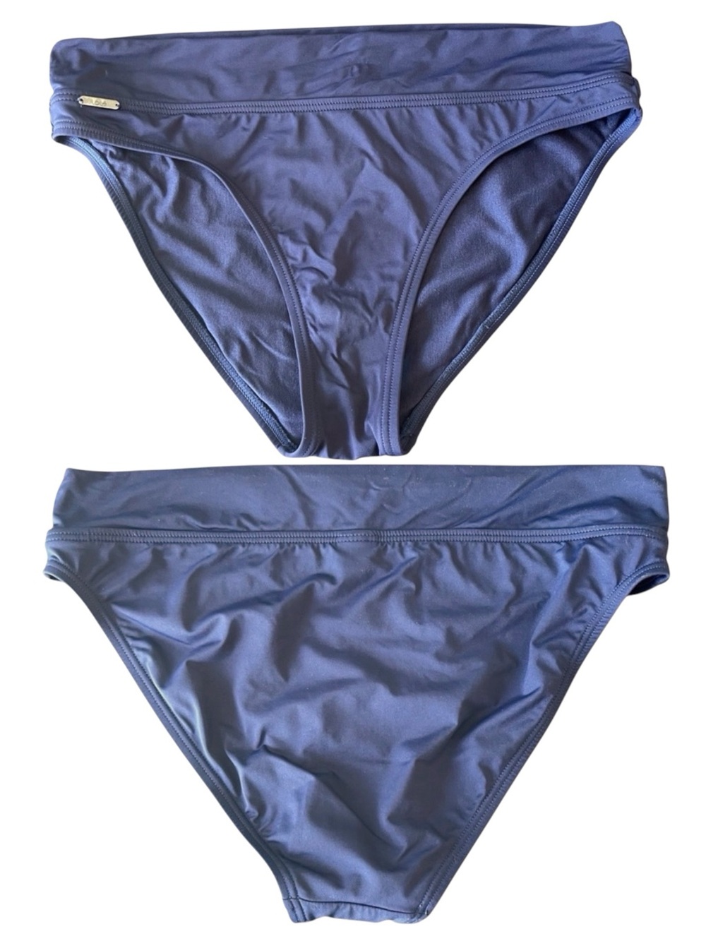 Lolë Navy Mojito Full Coverage Bikini Bottom (L)